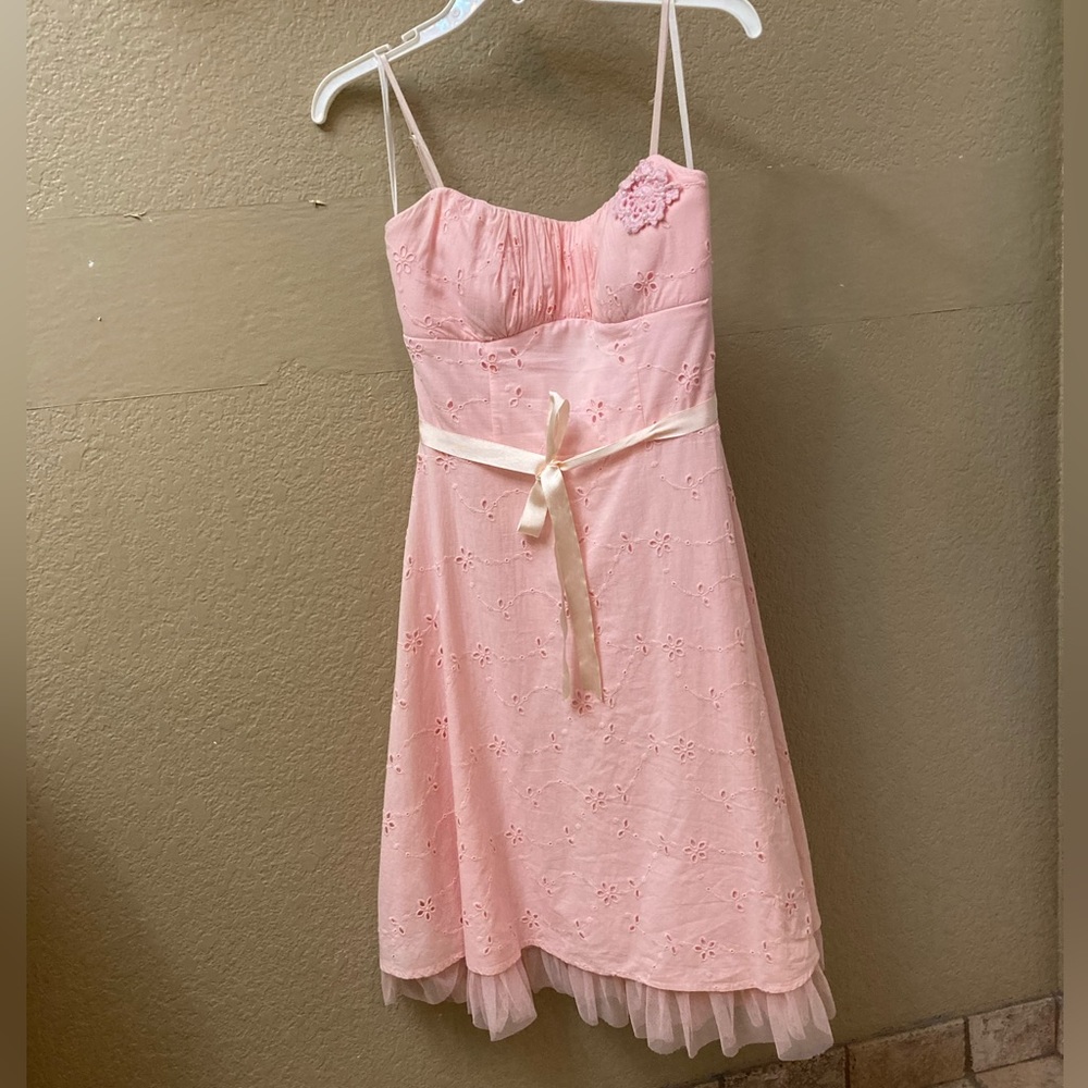 Classic pink dress